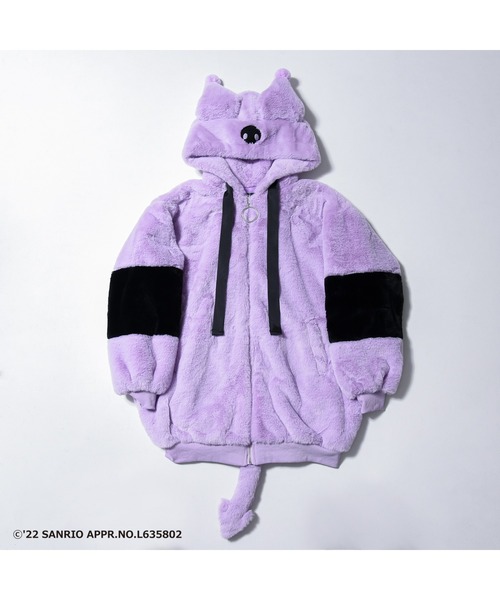 REFLEM×クロミ ファーパーカー パープル REFLEM(レフレム)の「REFLEM × クロミ ファーパーカー