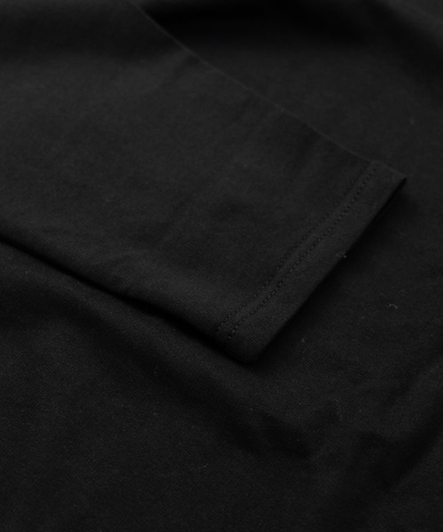 BARCEDOS（バルセドス）の「クルーネック 長袖 裏起毛Tシャツ（Tシャツ/カットソー・メンズ・ホワイト/ブラック/杢グレー/ワイン・L/LL/M）」の6枚目の写真