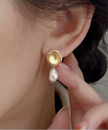 【OKUOKU 0909】 ニュアンスパールピアス oku-pierce-680418237517-3 I