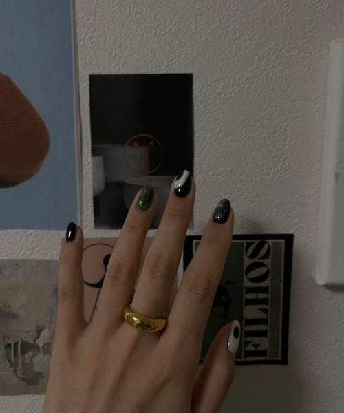 CIAOPANIC（チャオパニック）の「【Keyon/キーオン】everyday（3 set ring）（リング・レディース・ゴールド/シルバー・FREE）」の9枚目の写真
