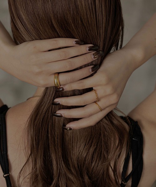 CIAOPANIC（チャオパニック）の「【Keyon/キーオン】everyday（3 set ring）（リング・レディース・ゴールド/シルバー・FREE）」の16枚目の写真