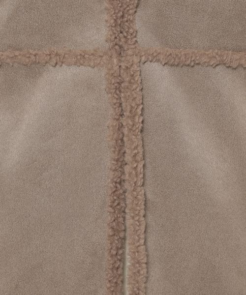 mysty woman（ミスティウーマン）の「ムートンリバーシブルベスト 180575（その他アウター・レディース・モカ/ホワイト系その他・FREE）」の16枚目の写真