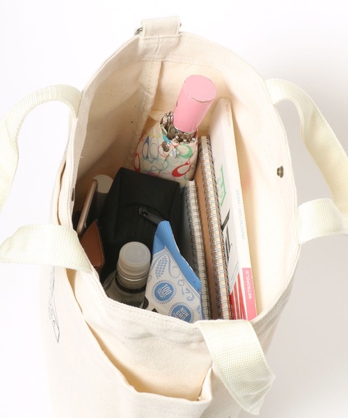 Lee（リー）の「Lee（リー）ワンポイントブランドロゴ キャンバス ショルダーバッグ×トートバッグ メンズ レディース ユニセックス/2way（トートバッグ・レディース・オフホワイト/グレー/カーキ/ネイビー/ベージュ/ブラック・FREE）」の20枚目の写真