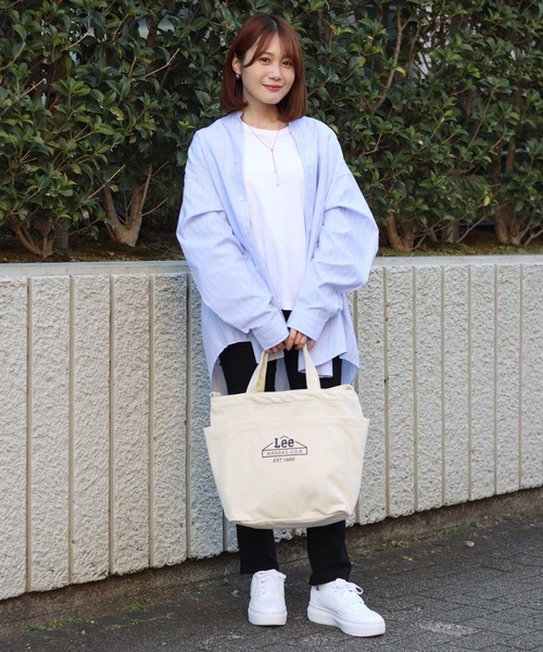 【LEEY】LEEY LOGO TOTE BAG★韓国商品 BAG - leey