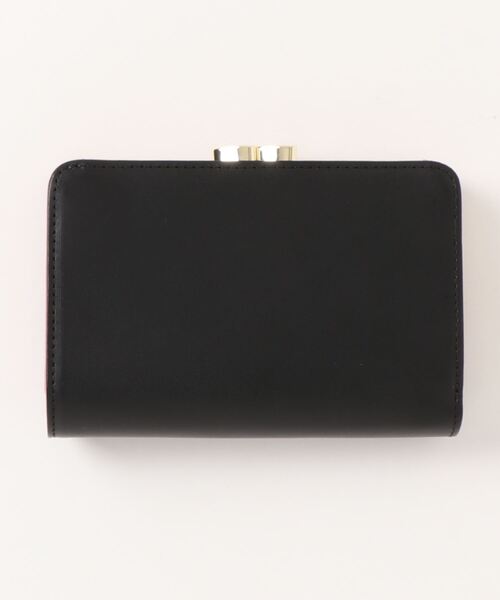 Samantha Thavasa（サマンサタバサ）の「スマートバイカラー 口金折財布（財布・レディース・ブラック/ピンクベージュ/グレイッシュベージュ/ミント/ラベンダー・FREE）」の9枚目の写真