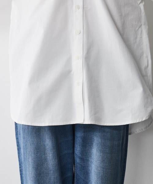 CHIC STYLE（シックスタイル）の「＜大きいサイズ＞綿１００％ボリュームスリーブシャツ シックスタイル（シャツ/ブラウス・レディース・オフホワイト/ベージュ・4L/LL/3L/5L/L）」の22枚目の写真