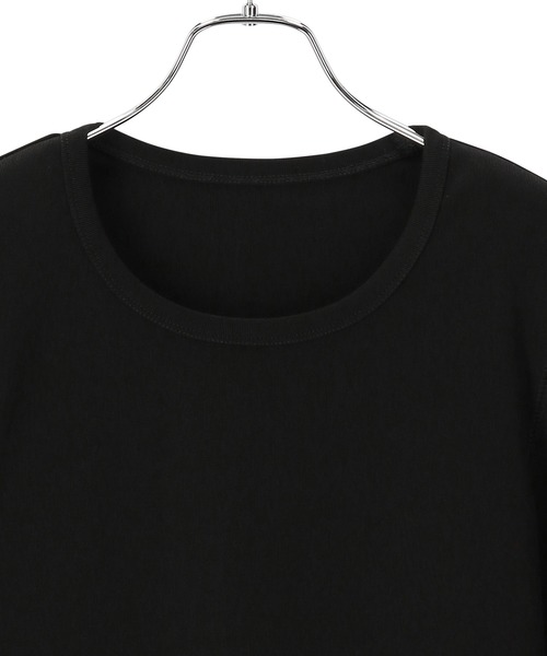 ADAM ET ROPE'（アダムエロペ）の「ショルダーパッドロンT（Tシャツ/カットソー・レディース・ブラック/オフホワイト・FREE）」の3枚目の写真