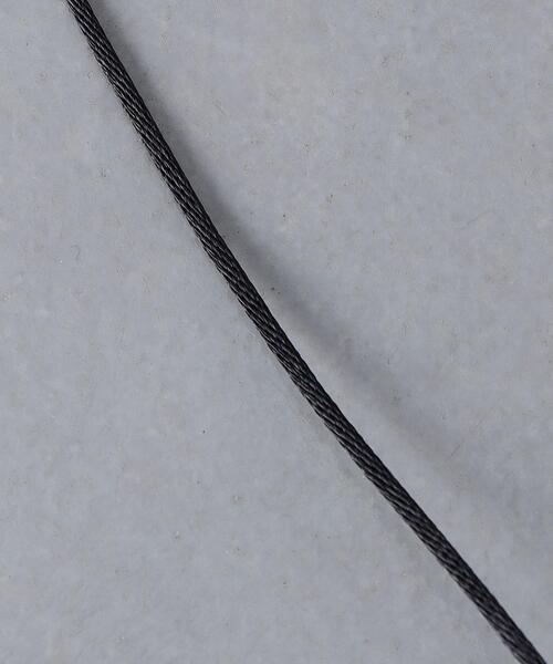 UNITED ARROWS（ユナイテッドアローズ）の「U/TOP コードネックレス（ネックレス・レディース・シルバー/ゴールド・FREE）」の6枚目の写真