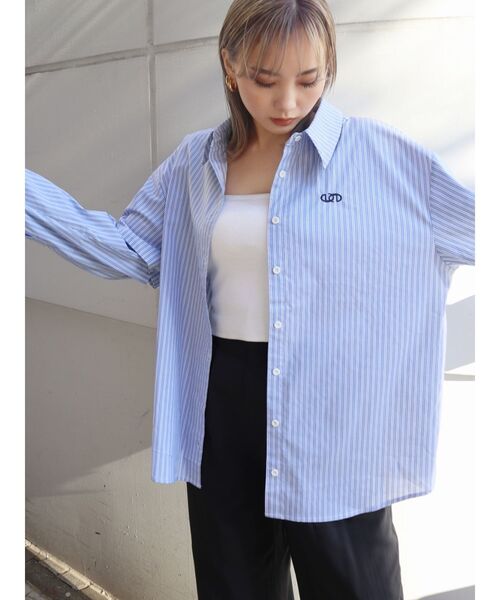 EMODA（エモダ）の「2WAYオーバーシャツ（シャツ/ブラウス・レディース・その他/ホワイト/ピンク/その他1・FREE）」の16枚目の写真