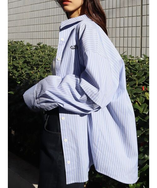 EMODA（エモダ）の「2WAYオーバーシャツ（シャツ/ブラウス・レディース・その他/ホワイト/ピンク/その他1・FREE）」の14枚目の写真