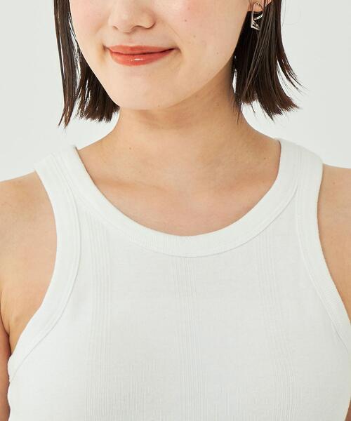 【別注】＜RobertP.Miller＞ノースリーブカップタンクトップ