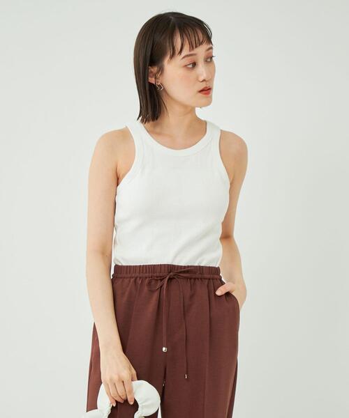 【別注】＜RobertP.Miller＞ノースリーブカップタンクトップ