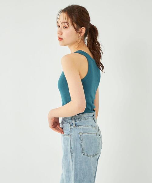 【別注】＜RobertP.Miller＞ノースリーブカップタンクトップ