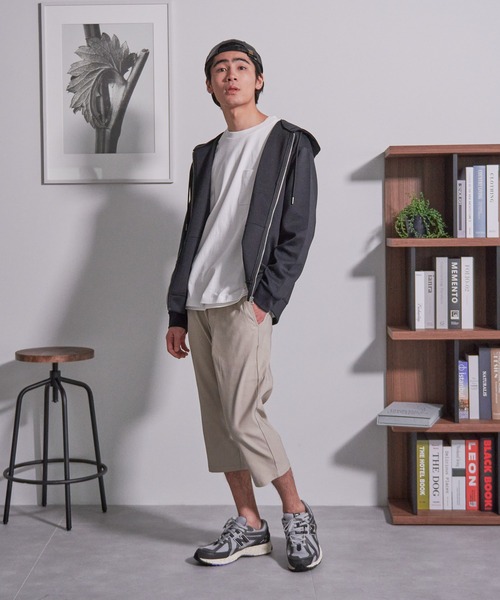 Blue Standard (ブルースタンダード)の「【BLUE STANDARD/ブルースタンダード】快適 接触冷感 ストレッチ クロップドパンツ(その他パンツ・メンズ・ブラック/ブルー/ライトベージュ/カーキ・LARGE/X-LARGE/MEDIUM)」の16枚目の写真