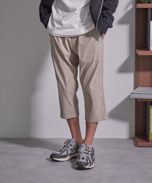 Blue Standard (ブルースタンダード)の「【BLUE STANDARD/ブルースタンダード】快適 接触冷感 ストレッチ クロップドパンツ(その他パンツ・メンズ・ブラック/ブルー/ライトベージュ/カーキ・LARGE/X-LARGE/MEDIUM)」の18枚目の写真