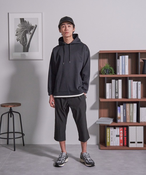 Blue Standard (ブルースタンダード)の「【BLUE STANDARD/ブルースタンダード】快適 接触冷感 ストレッチ クロップドパンツ(その他パンツ・メンズ・ブラック/ブルー/ライトベージュ/カーキ・LARGE/X-LARGE/MEDIUM)」の6枚目の写真