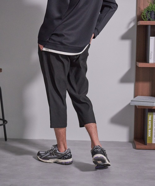 Blue Standard (ブルースタンダード)の「【BLUE STANDARD/ブルースタンダード】快適 接触冷感 ストレッチ クロップドパンツ(その他パンツ・メンズ・ブラック/ブルー/ライトベージュ/カーキ・LARGE/X-LARGE/MEDIUM)」の12枚目の写真