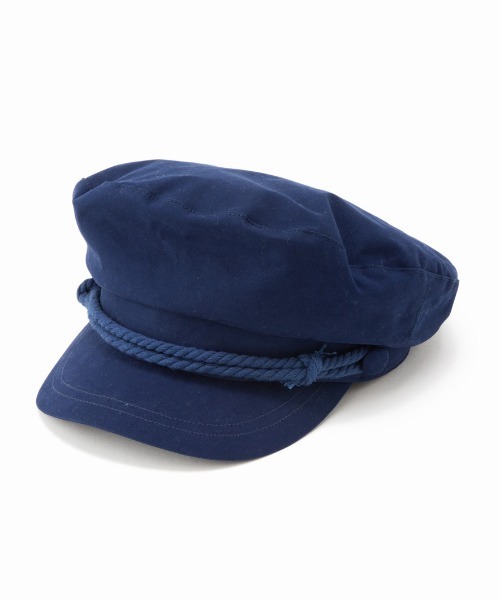 CONTROL FREAK / CTFK(コントロールフリーク)の「CONTROL FREAK(コントロールフリーク)ツイルマリンキャスケット(キャスケット・レディース・ベージュ/ブラック/ネイビー・FREE)」の3枚目の写真