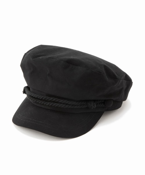 CONTROL FREAK / CTFK(コントロールフリーク)の「CONTROL FREAK(コントロールフリーク)ツイルマリンキャスケット(キャスケット・レディース・ベージュ/ブラック/ネイビー・FREE)」の5枚目の写真