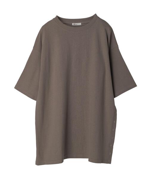 CRAFT STANDARD BOUTIQUE(クラフトスタンダードブティック)の「リングドットチュニック(Tシャツ/カットソー・レディース・ホワイト/モカ/ブラック/カーキ・FREE)」の14枚目の写真