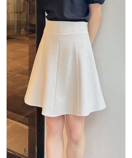 RESEXXY（リゼクシー）の「ミニマムフレアスカート（スカート・レディース・ベージュ/ブラック/ブルー・FREE）」の3枚目の写真