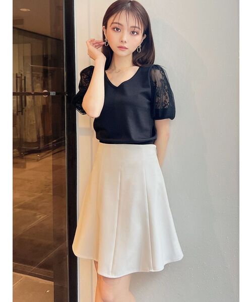 RESEXXY（リゼクシー）の「ミニマムフレアスカート（スカート・レディース・ベージュ/ブラック/ブルー・FREE）」の19枚目の写真