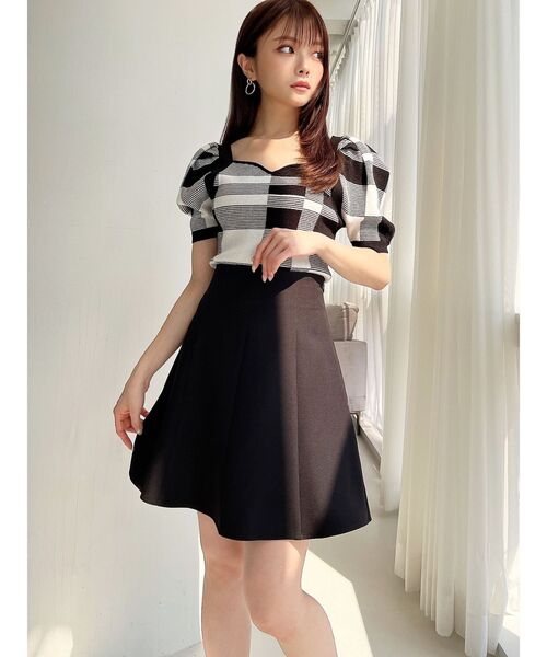 RESEXXY（リゼクシー）の「ミニマムフレアスカート（スカート・レディース・ベージュ/ブラック/ブルー・FREE）」の22枚目の写真