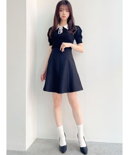 RESEXXY（リゼクシー）の「ミニマムフレアスカート（スカート・レディース・ベージュ/ブラック/ブルー・FREE）」の20枚目の写真