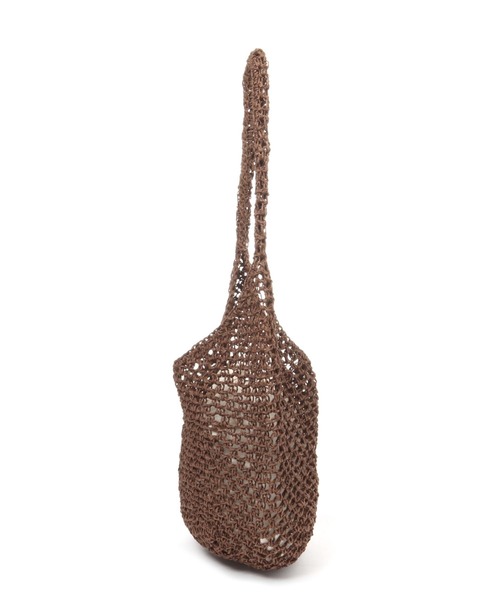 LOWRYS FARM（ローリーズファーム）の「ペーパーキンチャクツキバッグ　176608（ショルダーバッグ・レディース・グリーン/ベージュ/ブラウン・FREE）」の8枚目の写真