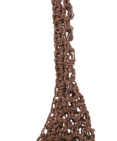 LOWRYS FARM（ローリーズファーム）の「ペーパーキンチャクツキバッグ　176608（ショルダーバッグ・レディース・グリーン/ベージュ/ブラウン・FREE）」の10枚目の写真