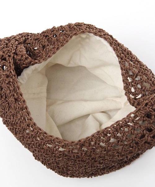 LOWRYS FARM（ローリーズファーム）の「ペーパーキンチャクツキバッグ　176608（ショルダーバッグ・レディース・グリーン/ベージュ/ブラウン・FREE）」の7枚目の写真