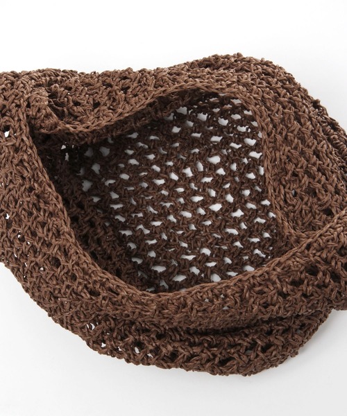 LOWRYS FARM（ローリーズファーム）の「ペーパーキンチャクツキバッグ　176608（ショルダーバッグ・レディース・グリーン/ベージュ/ブラウン・FREE）」の13枚目の写真