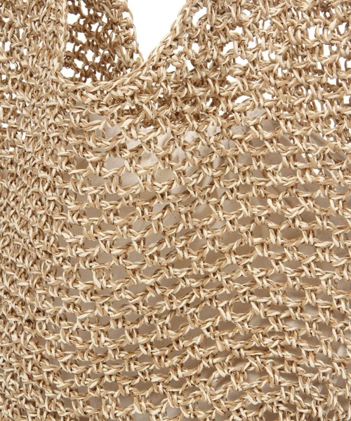 LOWRYS FARM（ローリーズファーム）の「ペーパーキンチャクツキバッグ　176608（ショルダーバッグ・レディース・グリーン/ベージュ/ブラウン・FREE）」の9枚目の写真