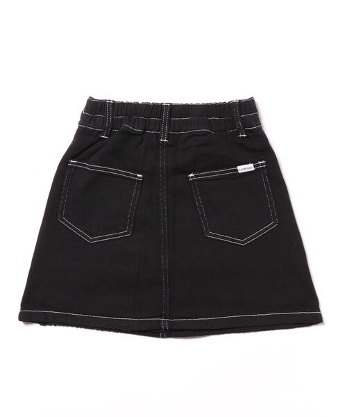 LOVETOXIC（ラブトキシック）の「台形スカパン（スカート・キッズ・ブラック/ブルー/ベージュ/オフホワイト・L/M/S）」の5枚目の写真