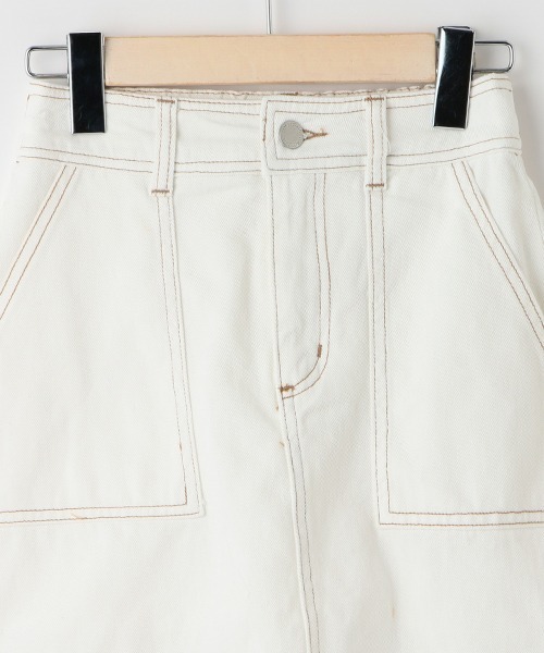 LOVETOXIC（ラブトキシック）の「台形スカパン（スカート・キッズ・ブラック/ブルー/ベージュ/オフホワイト・L/M/S）」の10枚目の写真