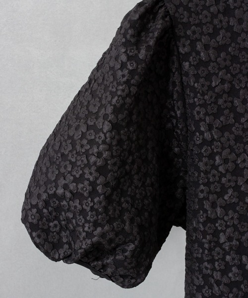 SpRay（スプレイ）の「ふくれティアードミニワンピース（ワンピース・レディース・ホワイト/ブラック・FREE）」の8枚目の写真