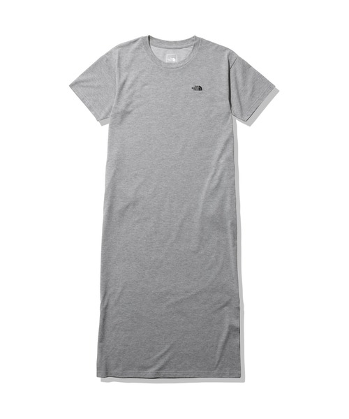 THE NORTH FACE(ザノースフェイス)の「THE NORTH FACE S/S Onepiece Crew NTW32357(ワンピース・レディース・グレー/ベージュ/ブラック・LARGE/MEDIUM)」の3枚目の写真