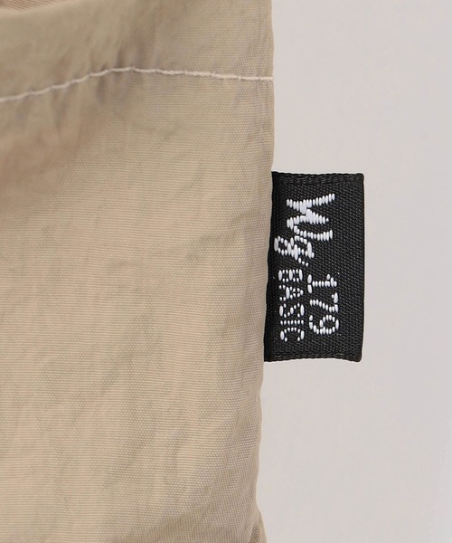 179/WG（イチナナキュウダブルジー）の「異素材切り替えハーフジッププルオーバー（Tシャツ/カットソー・レディース・ブラック/ベージュ系/ブルー系・FREE）」の11枚目の写真