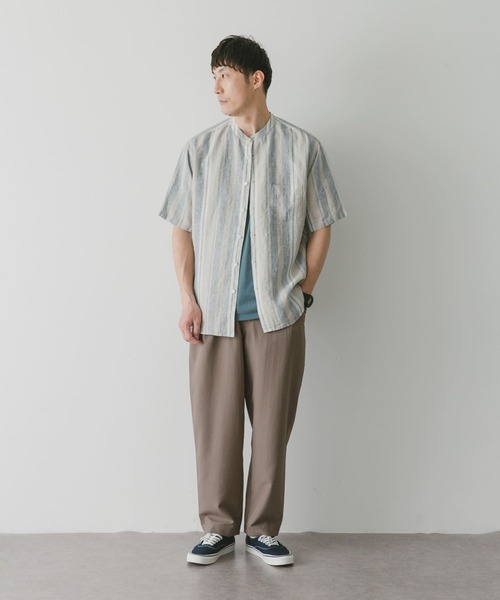 URBAN RESEARCH DOORS（アーバンリサーチドアーズ）の「『セットアップ対応』『吸水速乾』セオアルファワンタックトラウザー（その他パンツ・メンズ・モカ/チャコールグレー/ネイビー・MEDIUM/LARGE）」の8枚目の写真