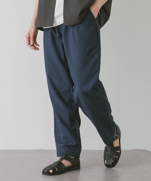 URBAN RESEARCH DOORS（アーバンリサーチドアーズ）の「『セットアップ対応』『吸水速乾』セオアルファワンタックトラウザー（その他パンツ・メンズ・モカ/チャコールグレー/ネイビー・MEDIUM/LARGE）」の20枚目の写真