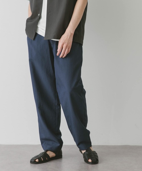 URBAN RESEARCH DOORS（アーバンリサーチドアーズ）の「『セットアップ対応』『吸水速乾』セオアルファワンタックトラウザー（その他パンツ・メンズ・モカ/チャコールグレー/ネイビー・MEDIUM/LARGE）」の22枚目の写真