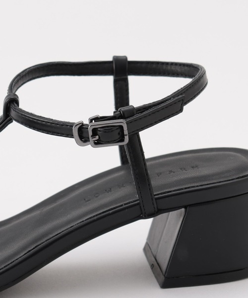 LOWRYS FARM（ローリーズファーム）の「ホソクロスサンダル　906572（サンダル・レディース・シルバー/ブラック/イエロー・MEDIUM/LARGE）」の4枚目の写真