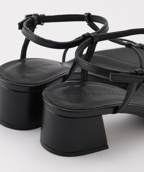 LOWRYS FARM（ローリーズファーム）の「ホソクロスサンダル　906572（サンダル・レディース・シルバー/ブラック/イエロー・MEDIUM/LARGE）」の6枚目の写真