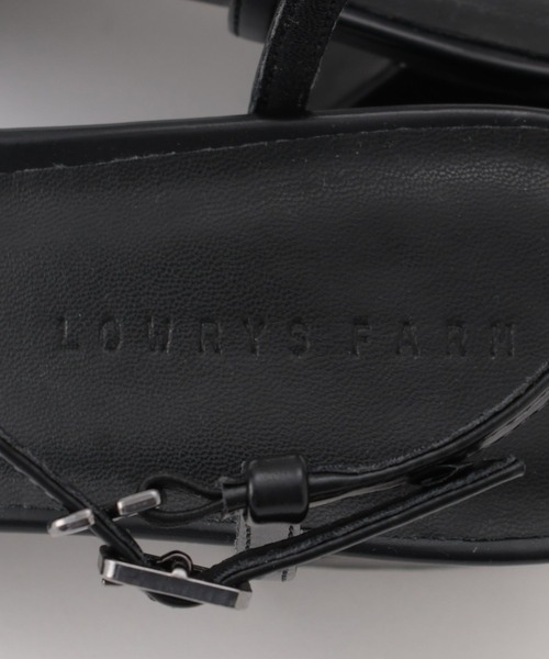 LOWRYS FARM（ローリーズファーム）の「ホソクロスサンダル　906572（サンダル・レディース・シルバー/ブラック/イエロー・MEDIUM/LARGE）」の9枚目の写真