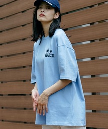 RVCA メンズ  SUNDOWNER SS Ｔシャツ【2023年夏モデル】/ルーカバックプリント半袖Tシャツ