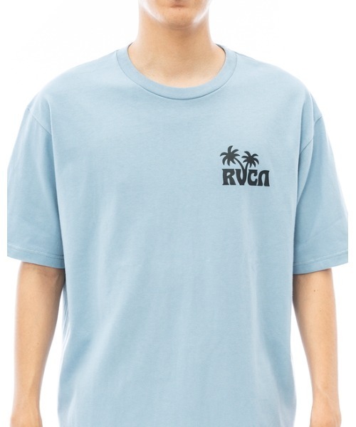 RVCA（ルーカ）の「RVCA メンズ  SUNDOWNER SS Ｔシャツ【2023年夏モデル】/ルーカバックプリント半袖Tシャツ（Tシャツ/カットソー・メンズ・ブルー/ブラウン/ホワイト・SMALL/MEDIUM/LARGE）」の13枚目の写真