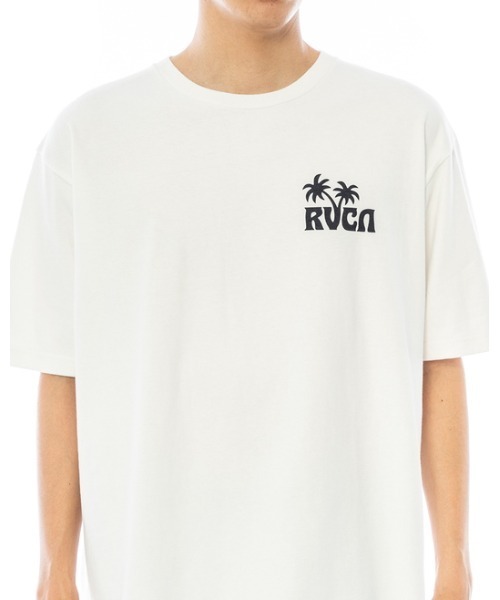 RVCA（ルーカ）の「RVCA メンズ  SUNDOWNER SS Ｔシャツ【2023年夏モデル】/ルーカバックプリント半袖Tシャツ（Tシャツ/カットソー・メンズ・ブルー/ブラウン/ホワイト・SMALL/MEDIUM/LARGE）」の5枚目の写真