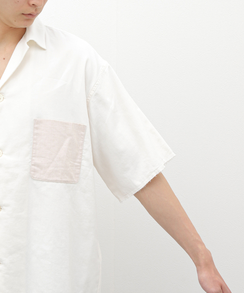 EDIFICE(エディフィス)の「【Tribu-To for LA BOUCLE】別注 アニマルズシャツ(シャツ/ブラウス・メンズ・ベージュ系その他/ベージュ・MEDIUM/LARGE)」の20枚目の写真