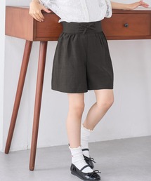 ROPE' PICNIC（ロペピクニック）の「【KIDS】リンクコーデ/麻調編み上げキュロットパンツ（その他パンツ・キッズ）」