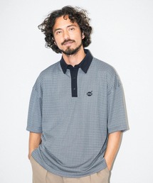 URBAN RESEARCH Sonny Label | 『吸水速乾』『UVカット』　OOPS　カットジャガード半袖ポロシャツ(ポロシャツ)